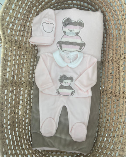 Set Teddy Rosa
