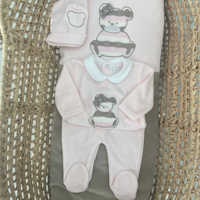 Set Teddy Rosa