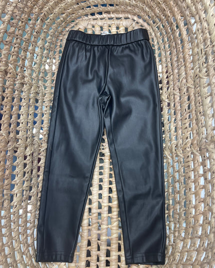 Leggins in pelle