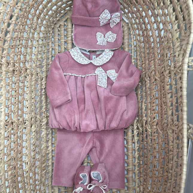 Set Fiocco Rosa antico
