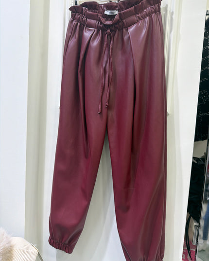 Pantalone in pelle