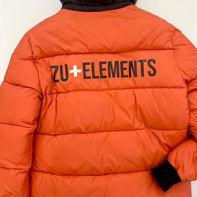 Giubbino lungo in piuma