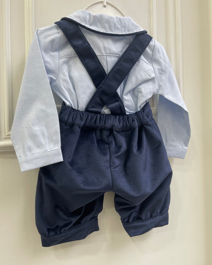 Completo Velluto Blu