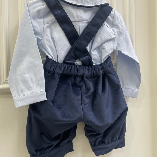 Completo Velluto Blu