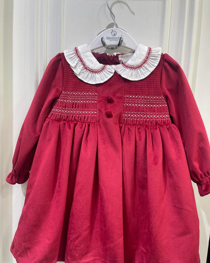 Abito Velluto rosso