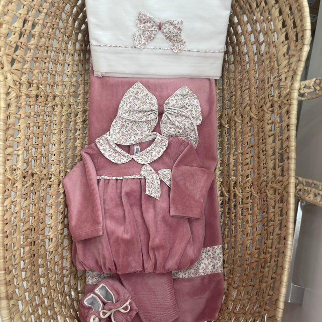 Set Fiocco Rosa antico