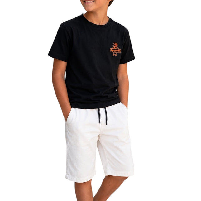 Completo Black casual 8 a 16 anni
