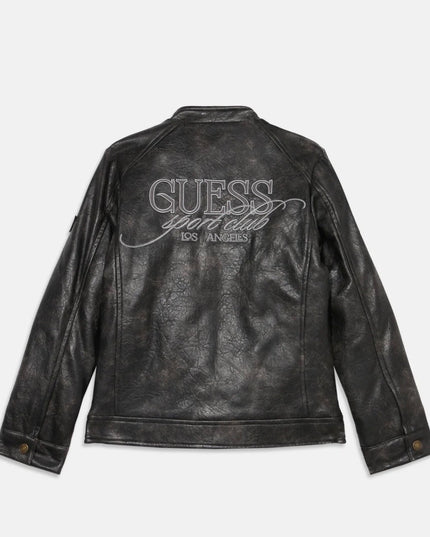 Giacca in similpelle-jet black “Guess”