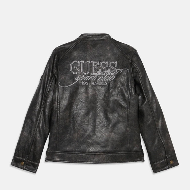 Giacca in similpelle-jet black “Guess”