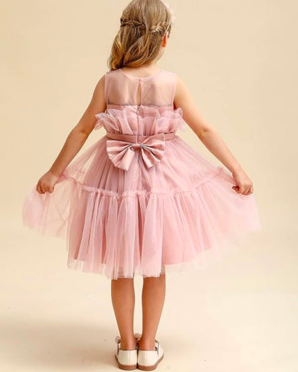 Abito Tulle con Fiocco