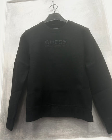 Maglione nero Guess ragazzo