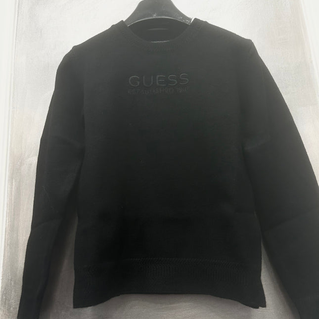 Maglione nero Guess ragazzo