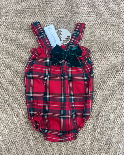 Salopette Tartan