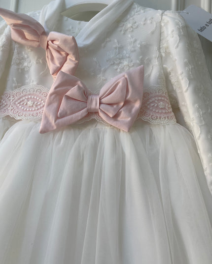 Abito fiocco rosa