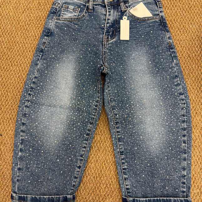 Jeans diamantino super wide