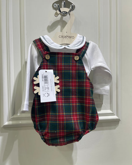 Salopette tartan