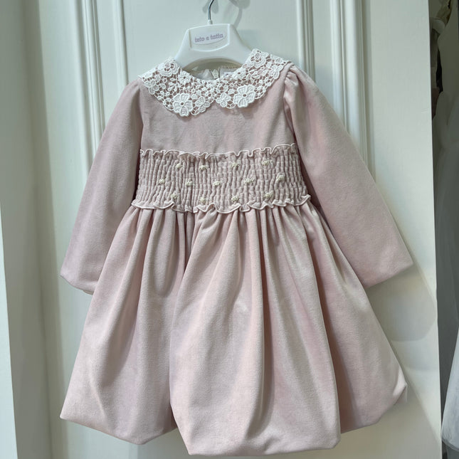 Abito punto smock