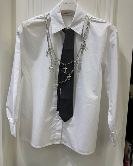Camicia con cravatta