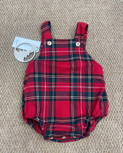 Salopette in Tartan